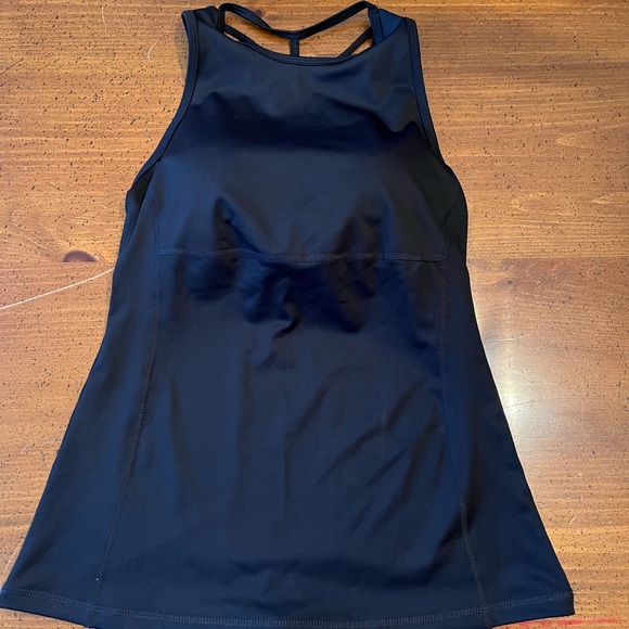 FILA Black  Athletic Black Tank Top with Built-In Support - Size XS - Picture 1 of 6